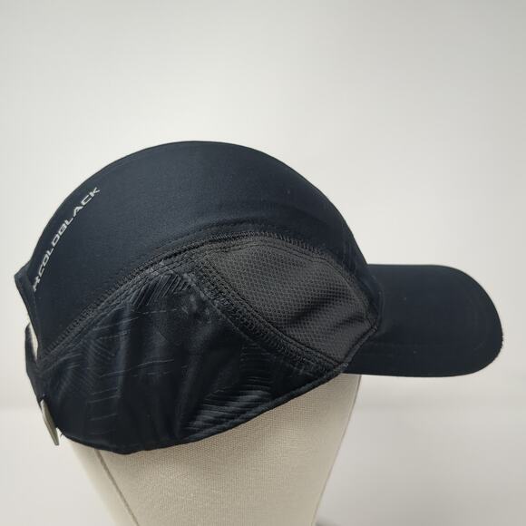 Under Armour Run Coldblack Strapback 5 Panel Cap Black One Size Adjustable - Picture 5 of 9